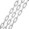 VEVOR Zinc Plated Proof Coil Chain Carbon Steel Chain Sling 1/8" x 100' 330 lbs